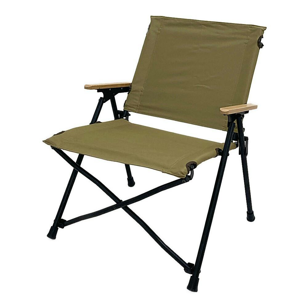コンパクトチェア カーキ FC-511 | キャンプ・バーべーキュー用品 通販
