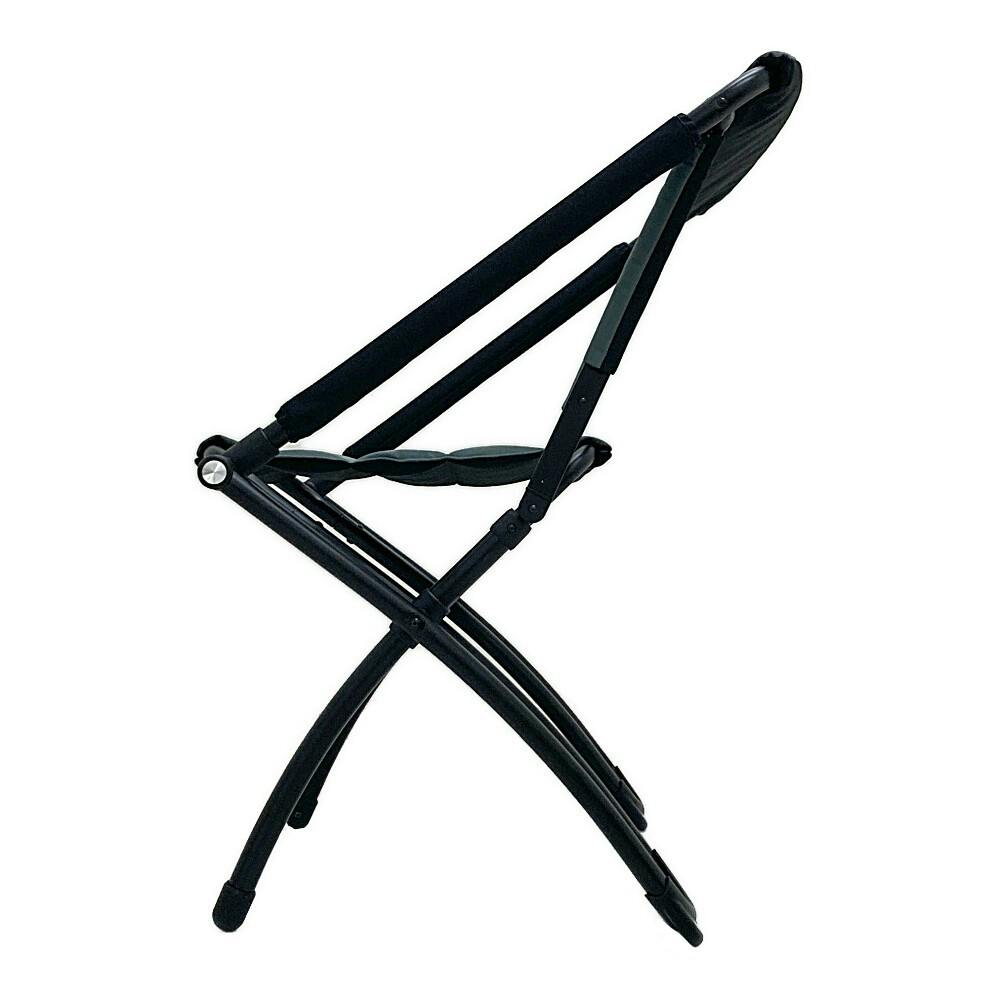 ハイ・ロー両用チェア ブラック FC-666 | キャンプ・バーべーキュー