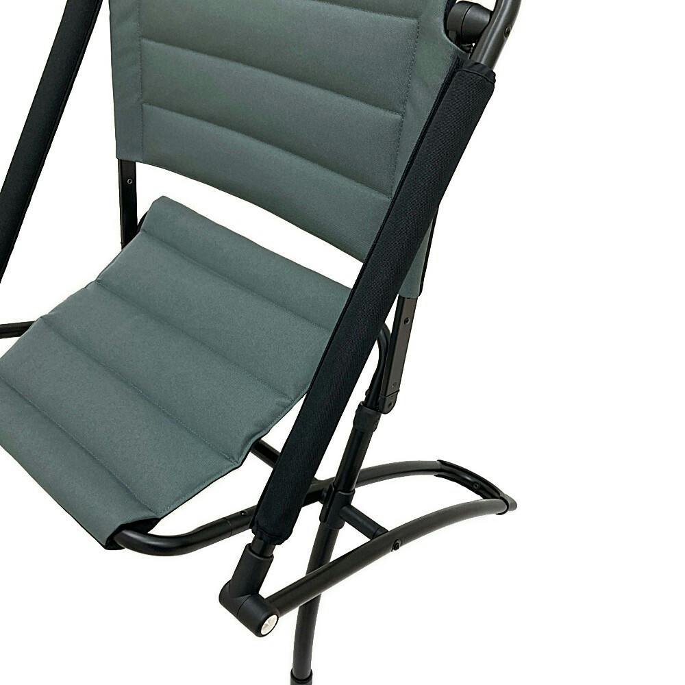 ハイ・ロー両用チェア ブラック FC-666 | キャンプ・バーべーキュー