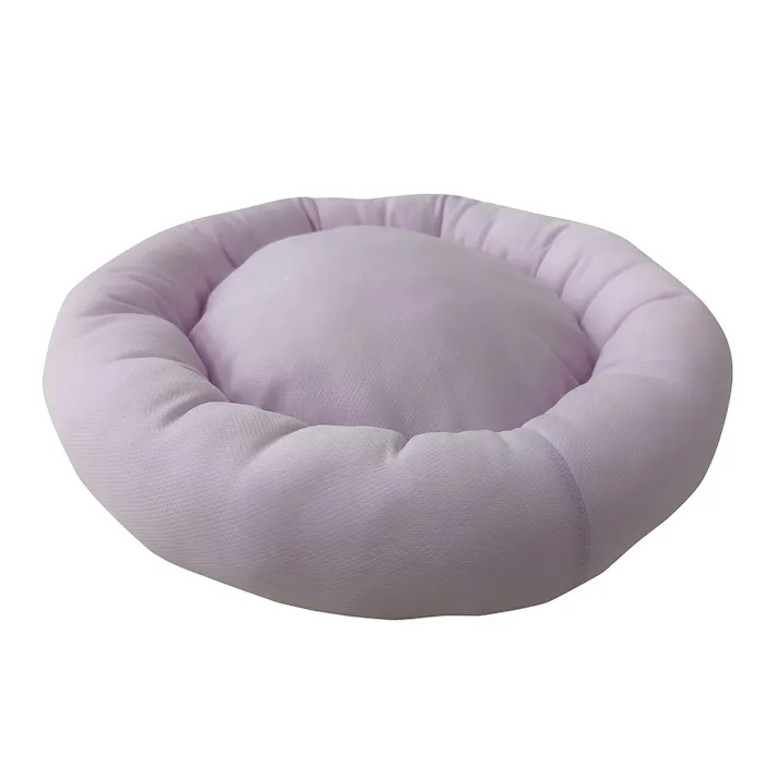 丸型クッションベッド ピンク