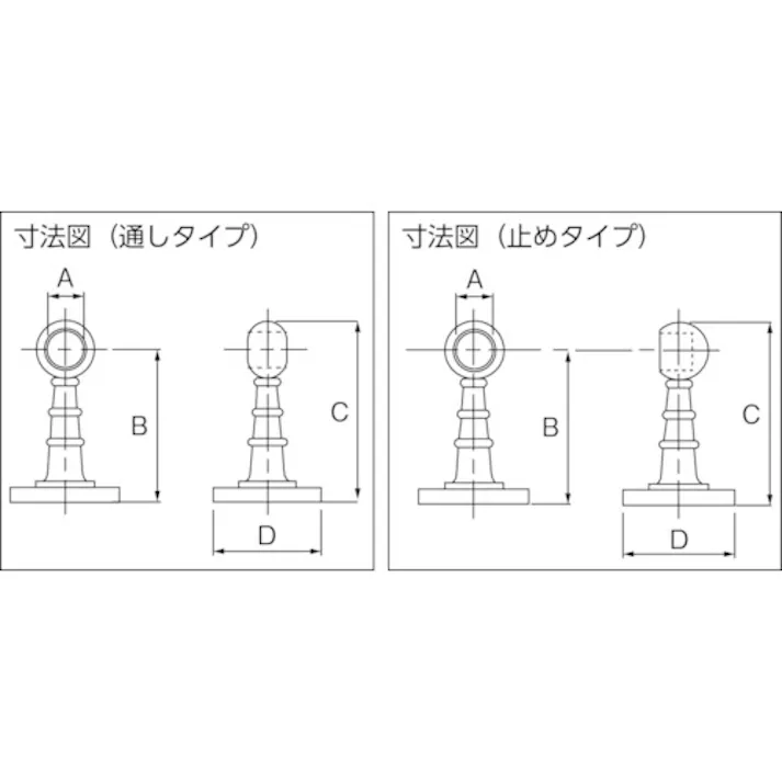 【CAINZ-DASH】清水 クローム首長ブラケット Φ19 止 SH-PB19LE【別送品】