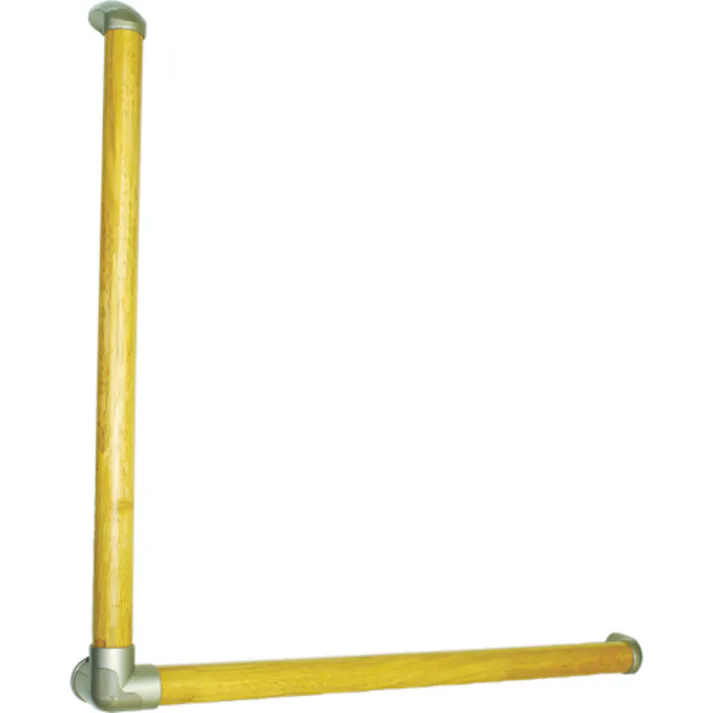 【CAINZ-DASH】清水 OMSORG いたわりエコ手すりディンプルL型 35×600 SO-TD5-600【別送品】