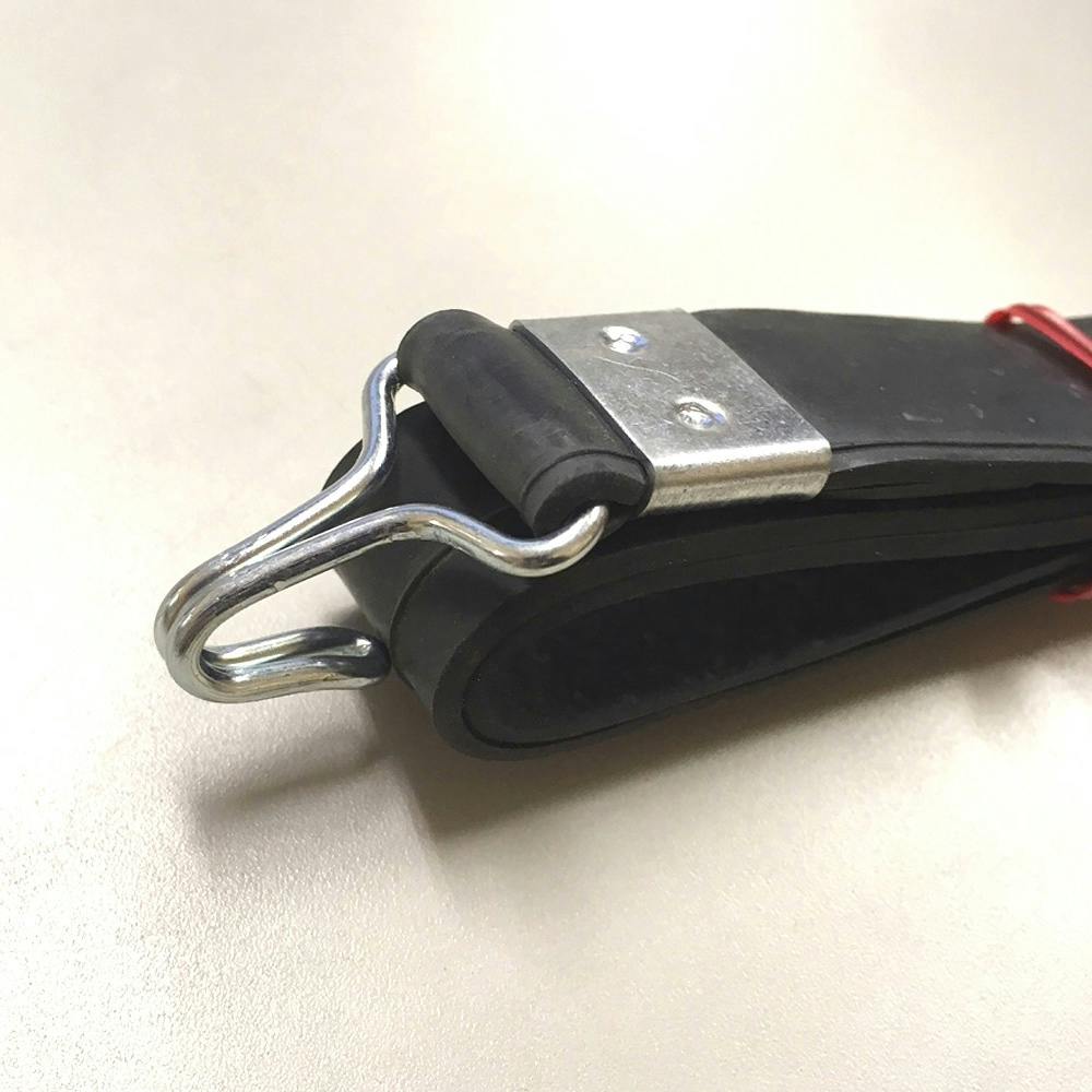 ゴムバンド 両端フック付 2本線 HR-1149 20mm×1.5m | 接着・補修