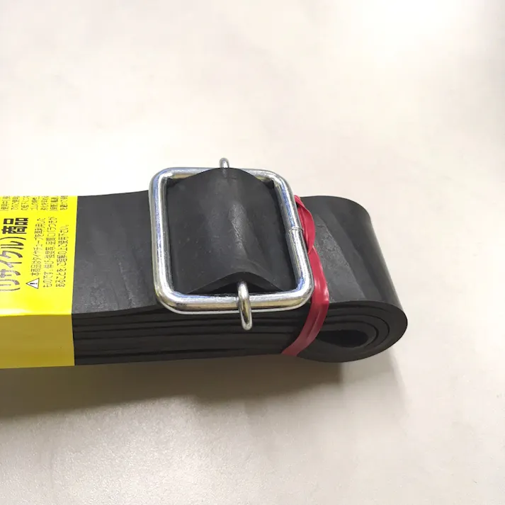 ゴムバンド 片側Dフック 金具付 幅広 HR-1553 30mm×4m