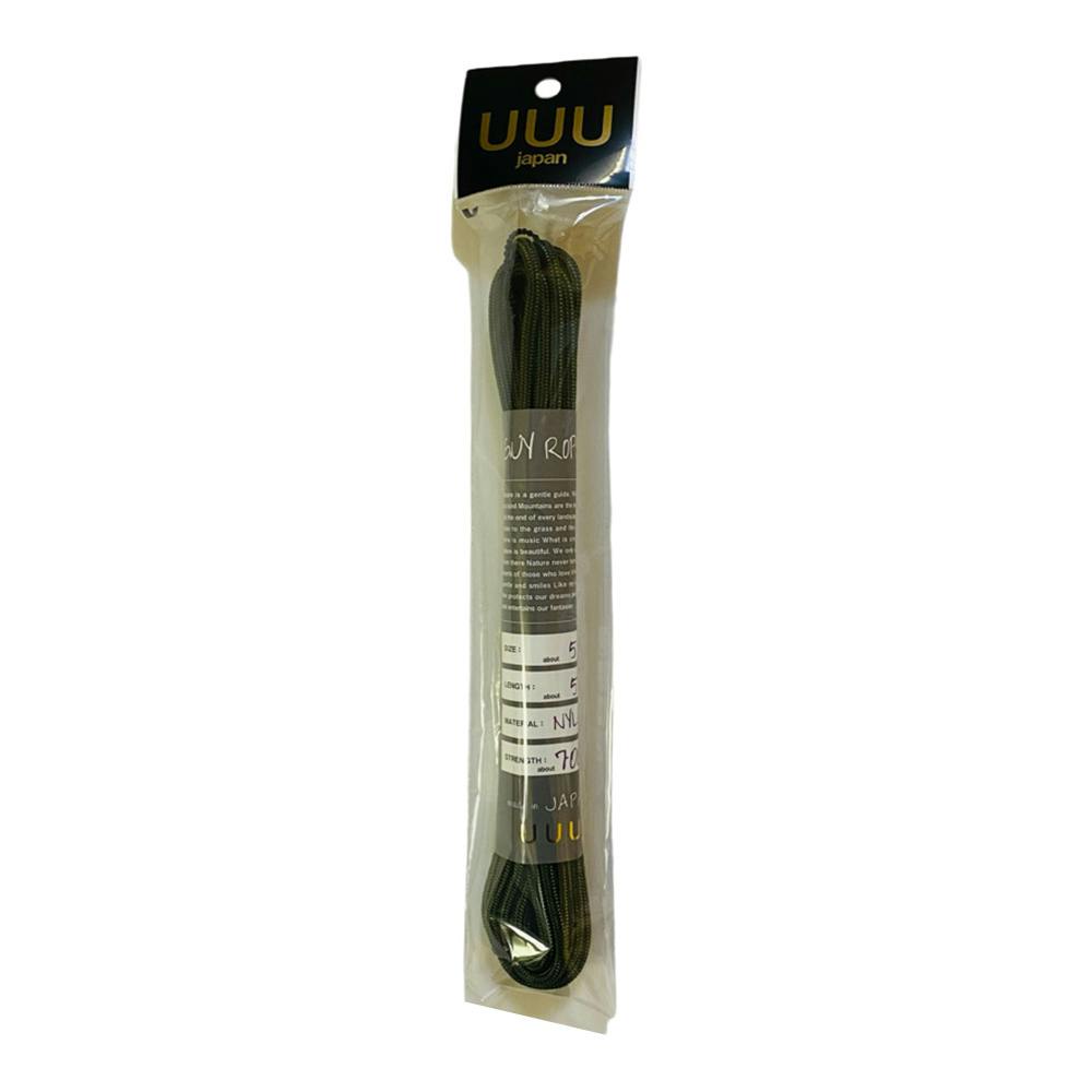 ガイロープ カーキ UUU-0149 5mm×5m