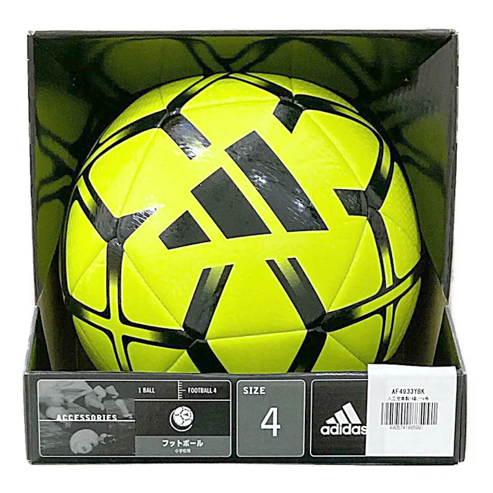 アディダス サッカーボール スターランサークラブ イエロー 4号球
