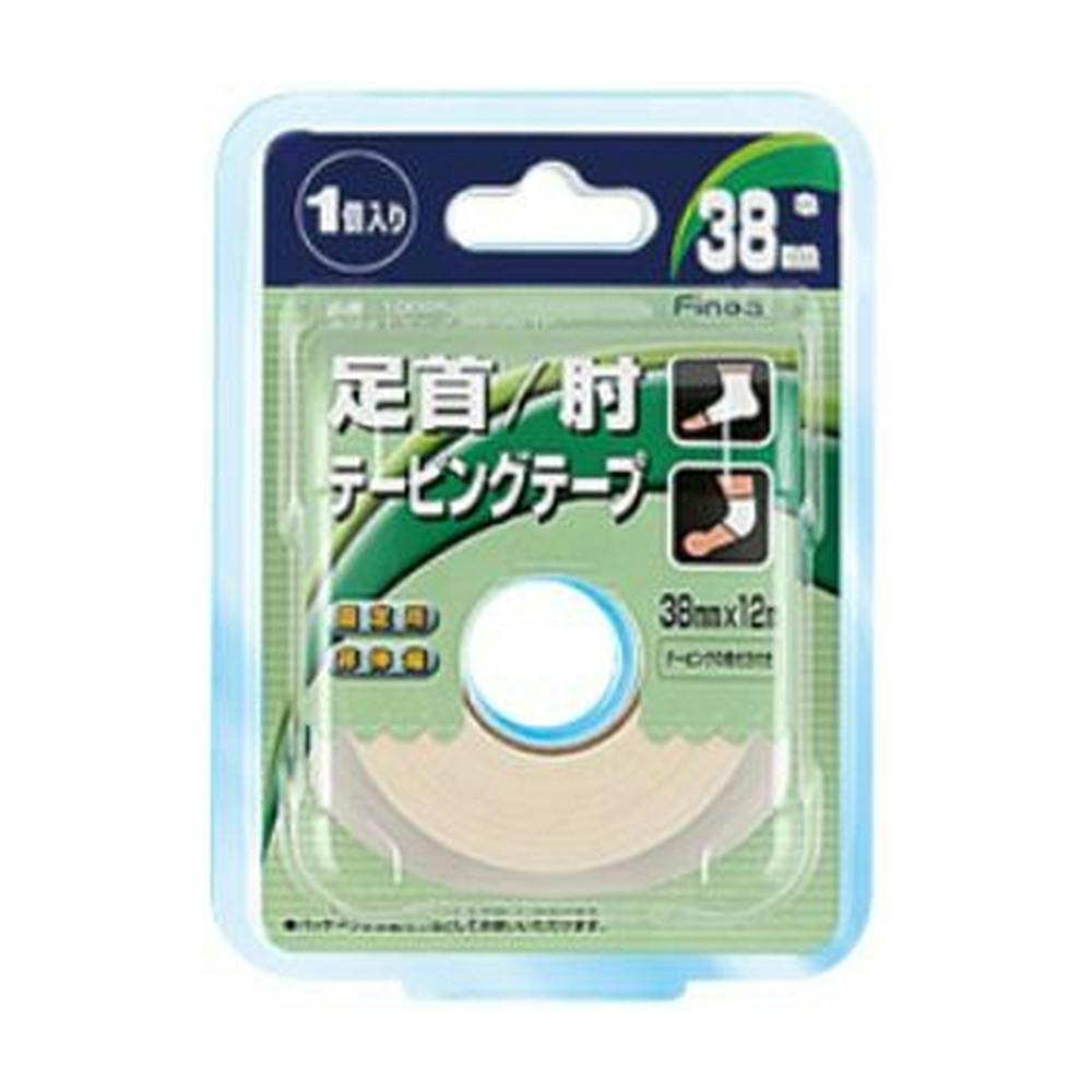 ムトーエンタープライズ Finoa ホワイトテープ 3.8cm×12.0m 1個