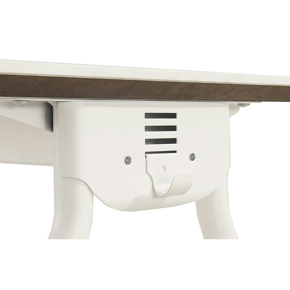 ホワイトシンプルデスク　120×60×70 Amazon.co.jp: 山善(YAMAZEN) デスク パソコンデスク 幅120×奥行45×高