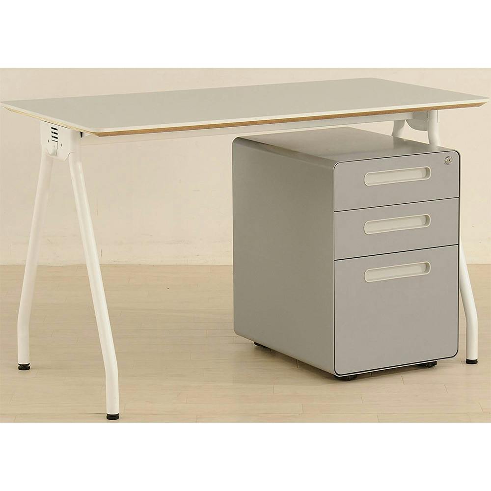 AP-DK-120-60 シンプルデスク WH【別送品】(販売終了) | ホーム