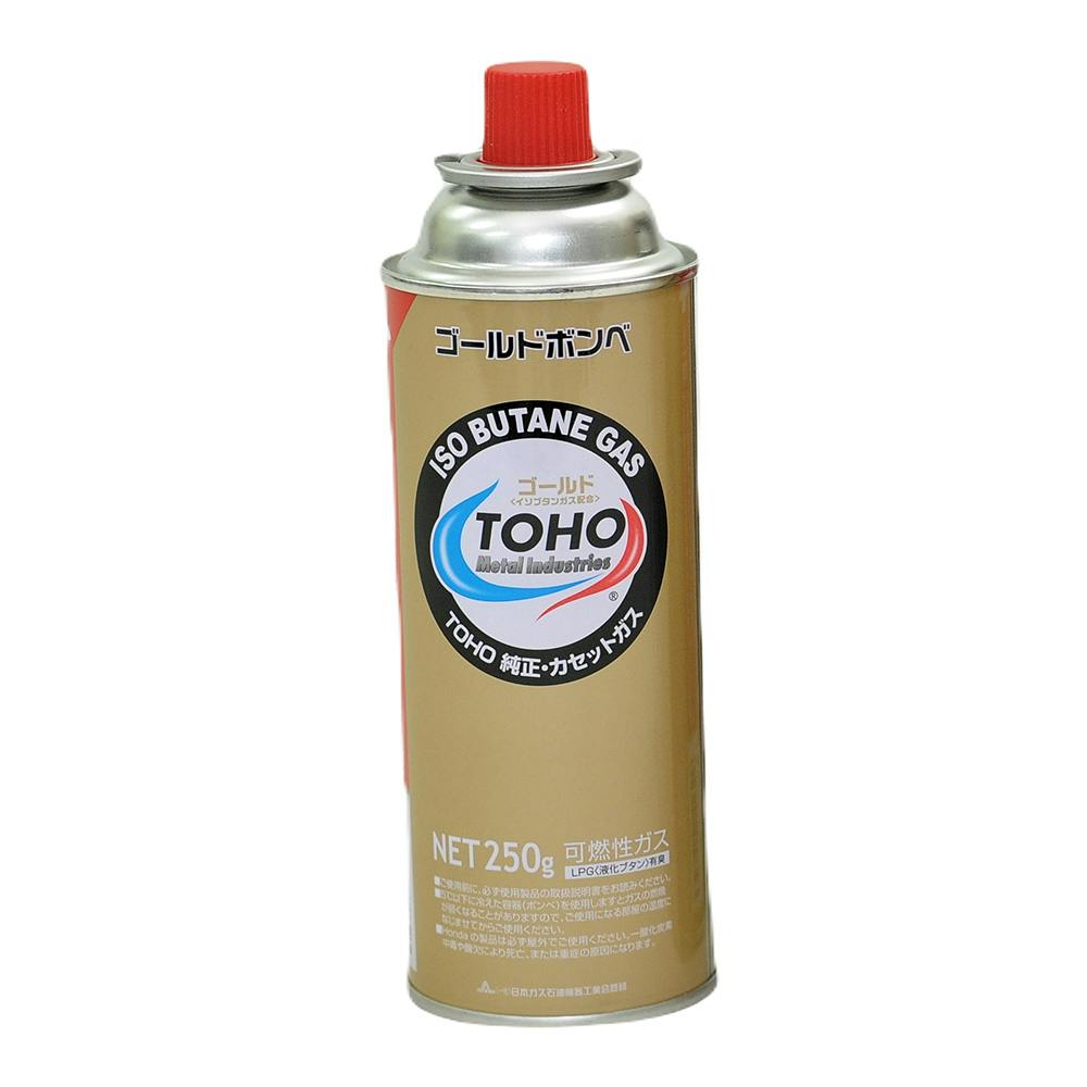 TOHO カセットボンベ ゴールドボンベ 1本【SU】 | キャンプ・バーべ