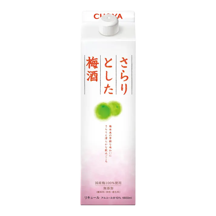 チョーヤ さらりとした梅酒 1800ml【別送品】