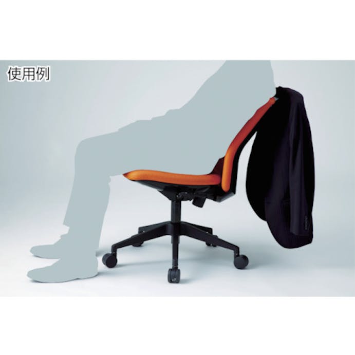 【CAINZ-DASH】ハンガー付回転椅子（シンクロロッキング）　グリーン／ブラック【別送品】, , product