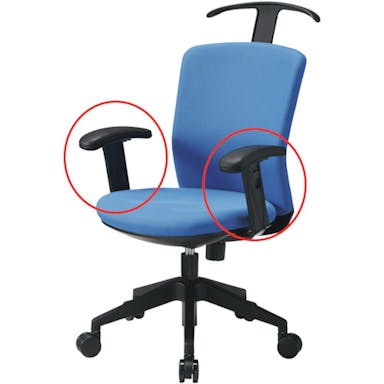 【CAINZ-DASH】アイリスチトセ 回転椅子　ＨＧ１０００専用可動肘【別送品】