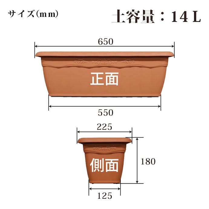 クイーンプランター 650型 ブラウン