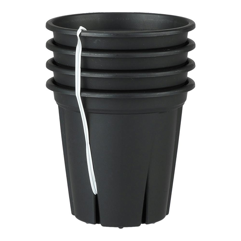 根っこつよし ブラック 3.5号 4個セット品