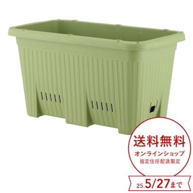 楽々菜園プランター 深型 600支柱用フレーム付 サラダグリーン