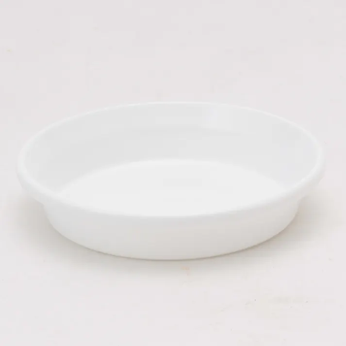 鉢皿F型 5号 ホワイト