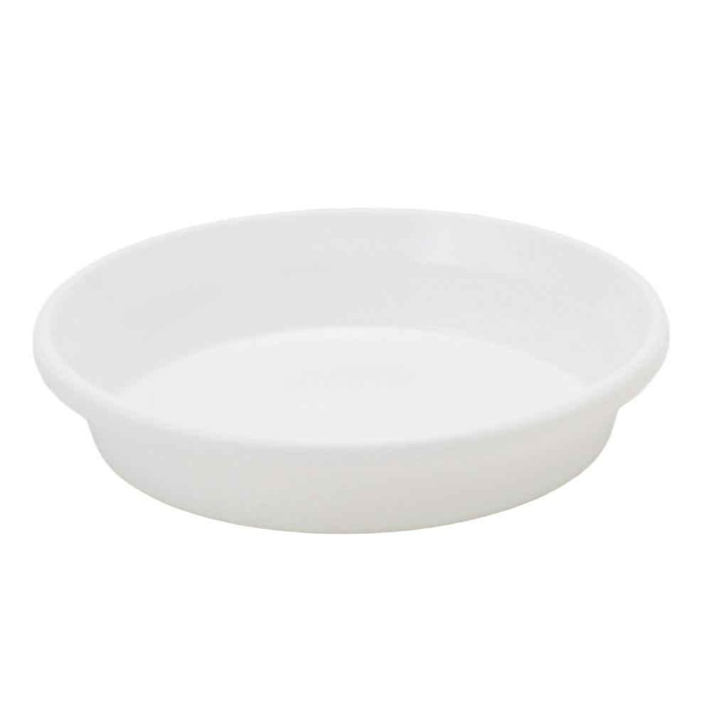 鉢皿F型 5号 ホワイト | 鉢・プランター・花台・温室 通販