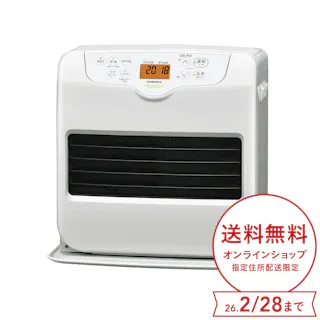 石油ファンヒーター 鉄筋13畳木造10畳程度 マットホワイト FHGC3624BYWM