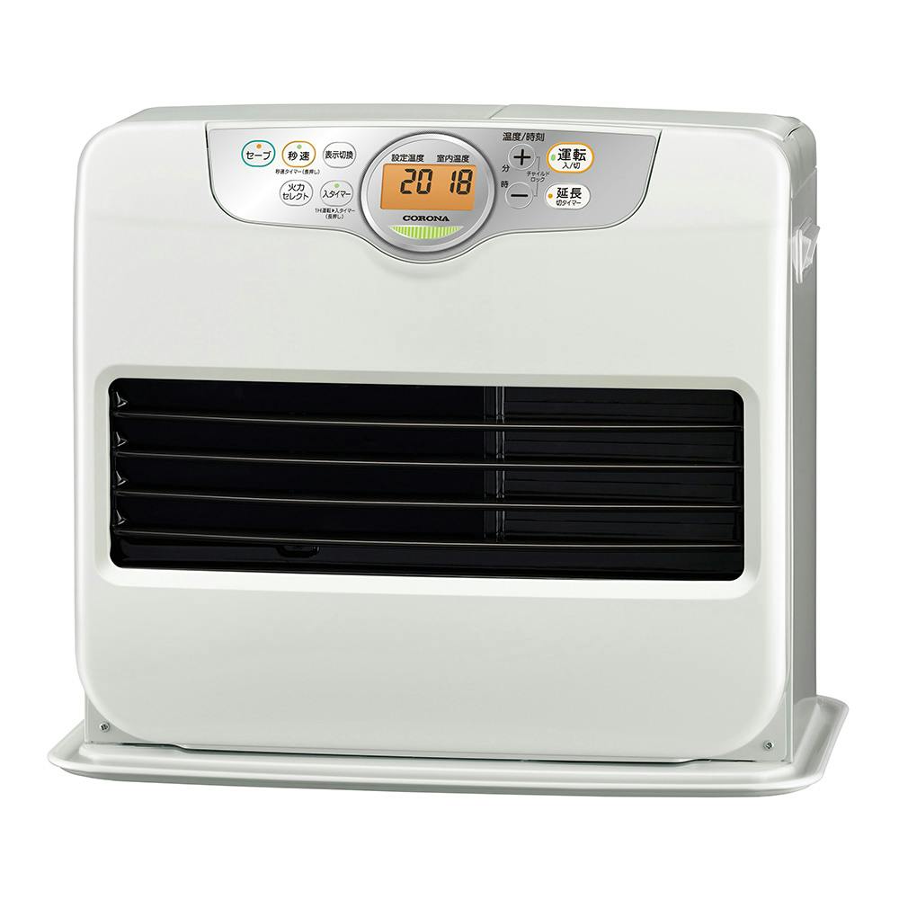 石油ファンヒーター 鉄筋20畳木造15畳程度 シェルホワイト FH-G5725BY