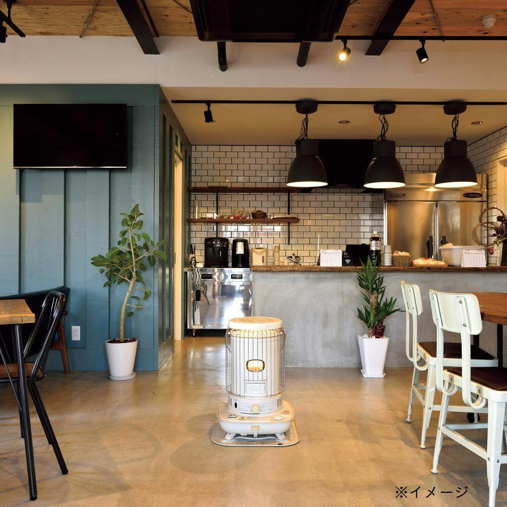 対流式石油ストーブ 鉄筋23畳木造17畳程度 ホワイト SL-6625W