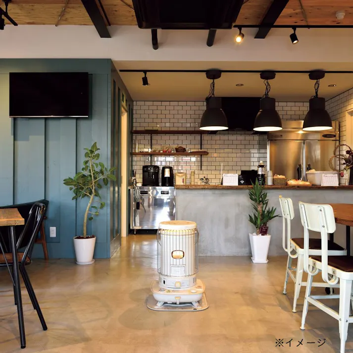 対流式石油ストーブ 鉄筋23畳木造17畳程度 ホワイト SL-6625W【別送品】