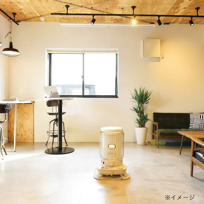 対流式石油ストーブ 鉄筋23畳木造17畳程度 ホワイト SL-6625W【別送品】