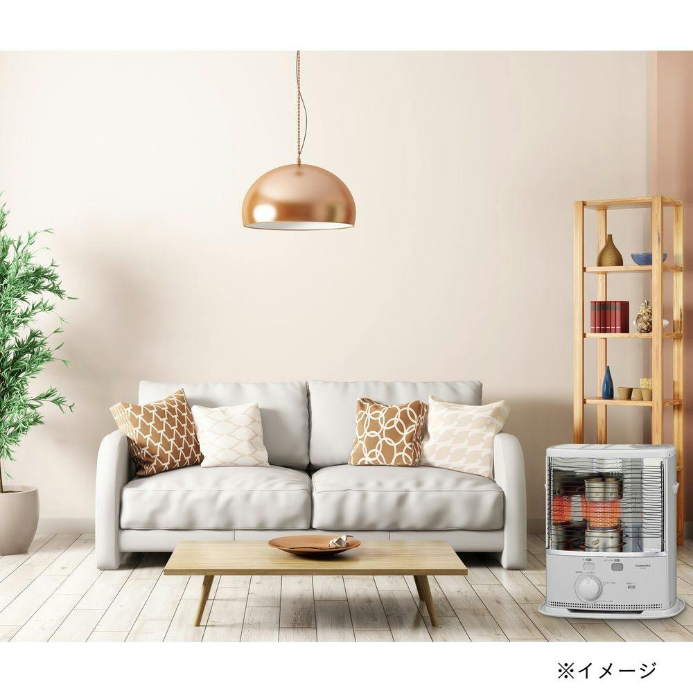 反射式石油ストーブ 鉄筋9畳木造7畳程度 ホワイト SX-C2425Y-W