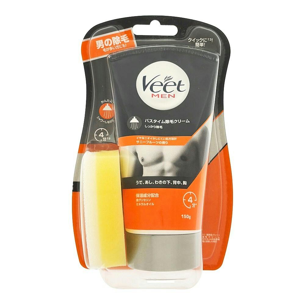ヴィートメン バスタイム除毛クリーム しっかり除毛 サニーフルーツの香り 150g