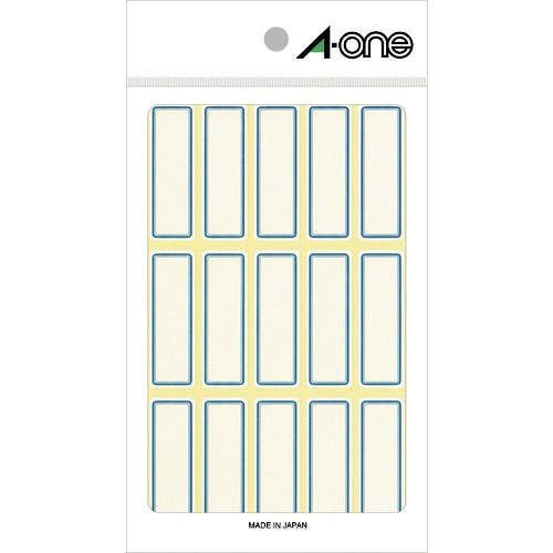 【CAINZ-DASH】スリーエム　ジャパン文具・オフィス事業部 エーワン［［ＴＭ上］］　セルフラベル　青枠　（１８枚入） 03005【別送品】