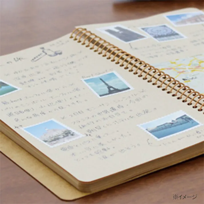 写真シール Stamp M はがきサイズ 9面×5シート フォト光沢紙(白無地)