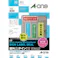 【CAINZ-DASH】スリーエム ジャパン文具・オフィス事業部 エーワン 屋外用サインラベル(インクジェット)光沢フィルム・白 4面 4枚 31084【別送品】