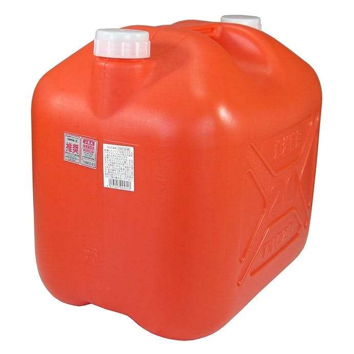 こだま 灯油ポリタンク 赤 20L