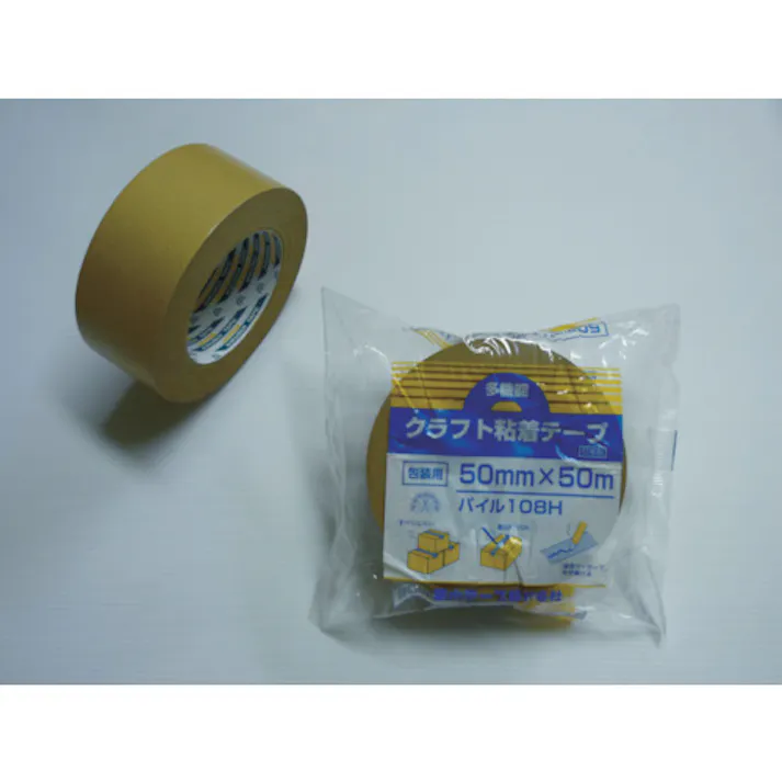 【CAINZ-DASH】菊水テープ パイルテープ108H 50mm×50m 108-50【別送品】