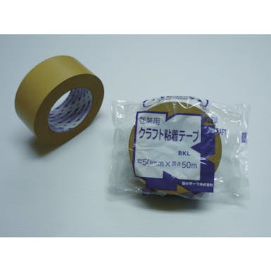 【CAINZ-DASH】菊水テープ キクラフトテープＢＫＬ　５０ｍｍ×５０ｍ 113-50【別送品】