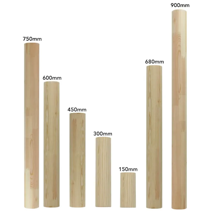 パイン集成丸脚 PRA-2