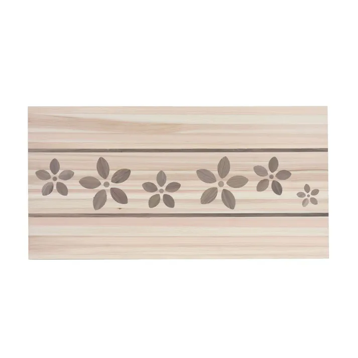 杉デザイン集成材 花 120×60cm
