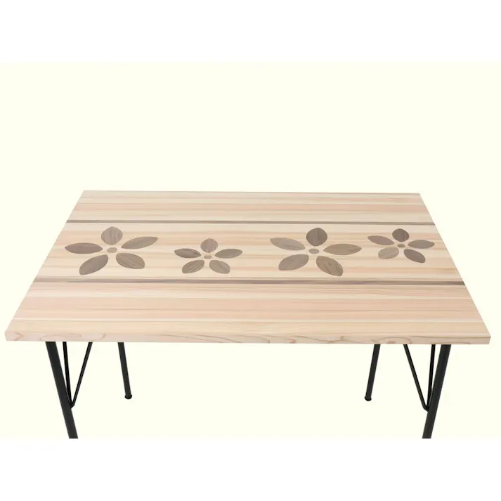 杉デザイン集成材 花 120×60cm