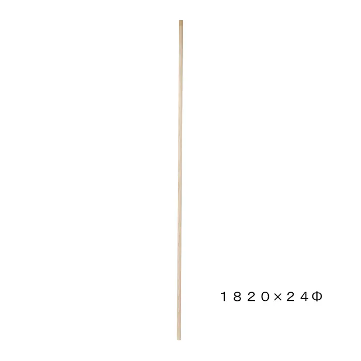 FSC純桧丸棒 長さ1820mm 24φ FHR-4