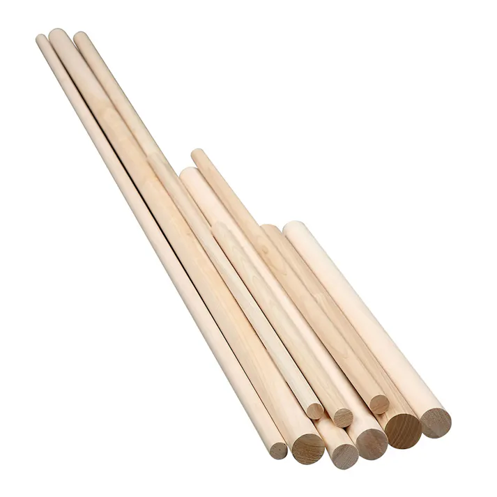 FSC純桧丸棒 長さ1820mm 24φ FHR-4