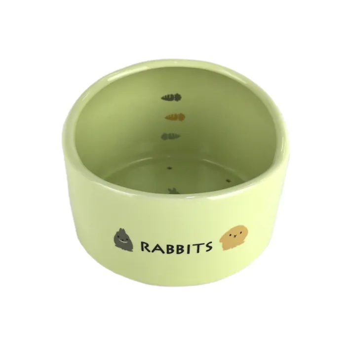 うさぎのフード付食器