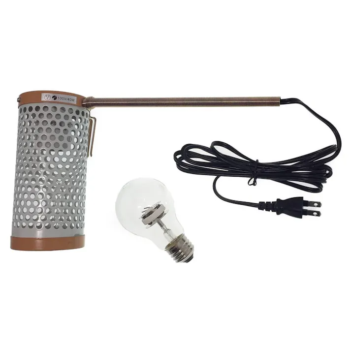 保温電球 赤外線放射 40W カバー付