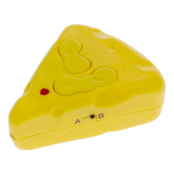 ゴーゴーくるくるマウス チーズ型リモコン付き