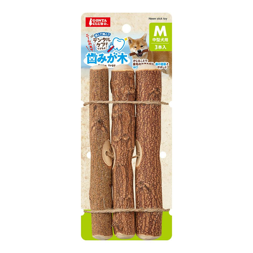 歯みが木M 3本入り デンタル玩具 歯みが木M 3本入り デンタル玩具