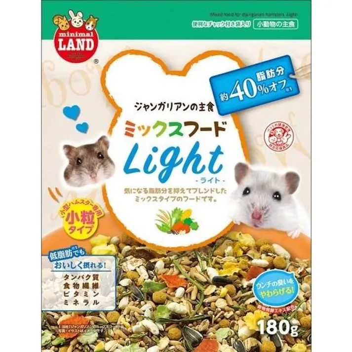 マルカン ジャンガリアンの主食 ミックスフード ライト 180g