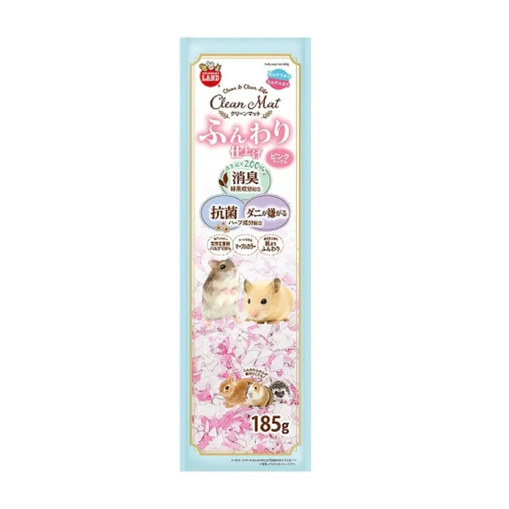クリーンマット ふんわり仕上げ ピンクマーブル 185g