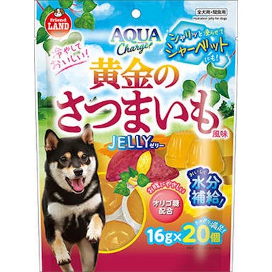 マルカン アクアチャージ 黄金のさつまいも風味ゼリー 全犬用･間食用 16g×20個(販売終了)