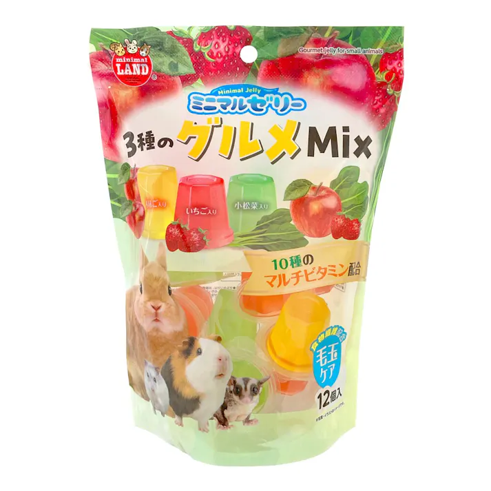 ミニマルゼリー 3種のグルメMix 12個入