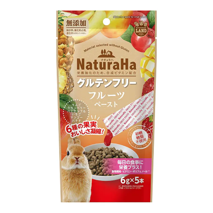ナチュラハ グルテンフリー フルーツペースト 6gx5本