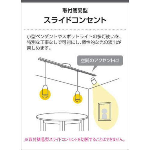 コイズミ照明　取付簡易型スライドコンセント　AE42173E CAINZ-DASH】コイズミ照明 住宅・店舗用照明 スライドコンセント